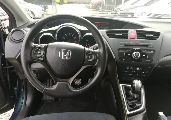 Honda Civic cena 45900 przebieg: 185000, rok produkcji 2013 z Piastów małe 191